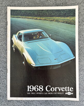 1968 Chevrolet Corvette Brochure