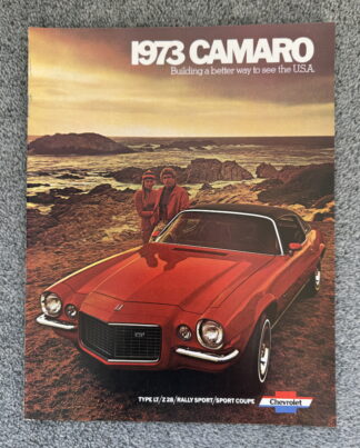 1973 Chevrolet Camaro Brochure
