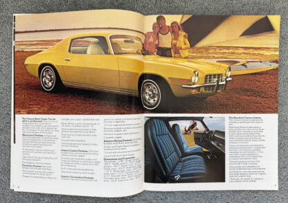 1973 Chevrolet Camaro Brochure - Image 4