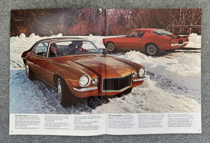 1973 Chevrolet Camaro Brochure - Image 5