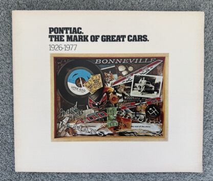 1977 Pontiac Range Brochure Firebird, Trans Am, Bonneville, LeMans, Catalina