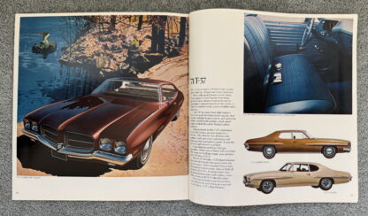 1971 Pontiac Range Brochure Firebird Trans Am, GTO, Bonneville, Catalina, T-37 - Image 11