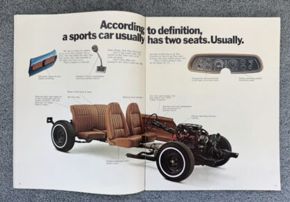 1972 Chevrolet Camaro Brochure - Image 3
