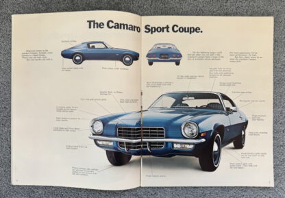 1972 Chevrolet Camaro Brochure - Image 4