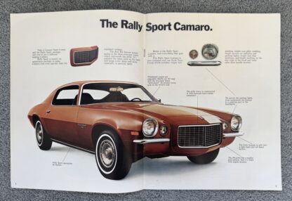 1972 Chevrolet Camaro Brochure - Image 5