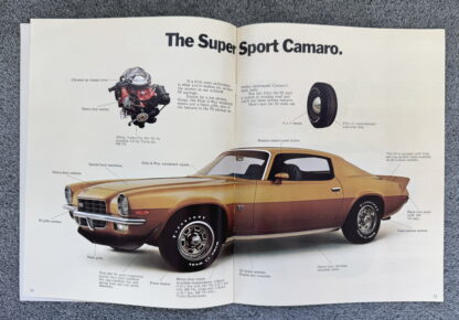 1972 Chevrolet Camaro Brochure - Image 6