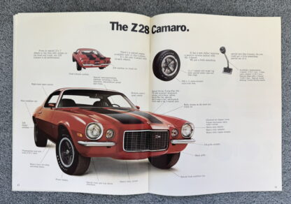 1972 Chevrolet Camaro Brochure - Image 7