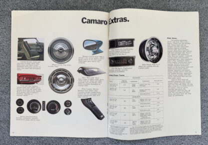 1972 Chevrolet Camaro Brochure - Image 8