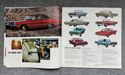1968 Dodge Range Charger, Monaco. Coronet, Dart, Polara, Brochure - Image 3