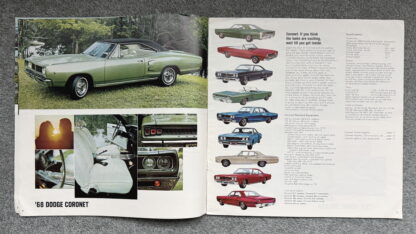 1968 Dodge Range Charger, Monaco. Coronet, Dart, Polara, Brochure - Image 4