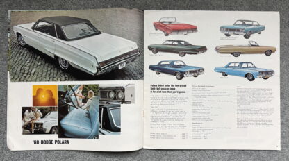 1968 Dodge Range Charger, Monaco. Coronet, Dart, Polara, Brochure - Image 5