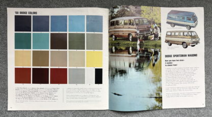 1968 Dodge Range Charger, Monaco. Coronet, Dart, Polara, Brochure - Image 10
