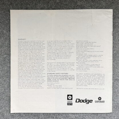 1968 Dodge Range Charger, Monaco. Coronet, Dart, Polara, Brochure - Image 11