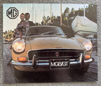 1971 MG MGB GT Brochure
