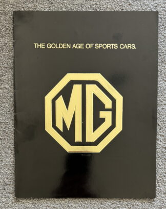 1975 MG MGB, Midget Brochure