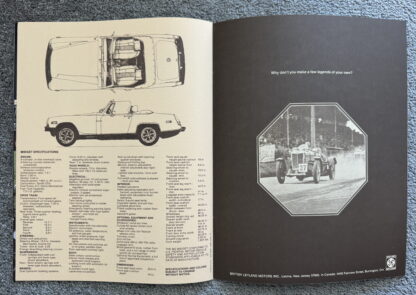 1975 MG MGB, Midget Brochure - Image 8