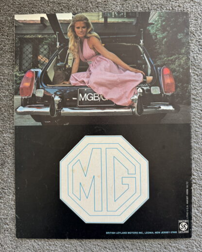 1972 MG MGB GT Brochure - Image 7