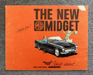 1962 MG Midget Brochure