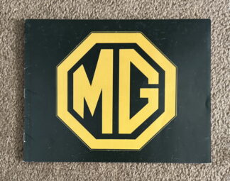 1979 MG MGB Brochure