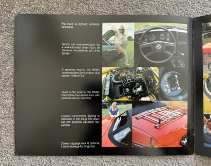 1979 MG MGB Brochure - Image 8