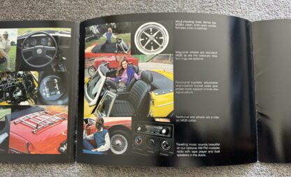 1979 MG MGB Brochure - Image 9