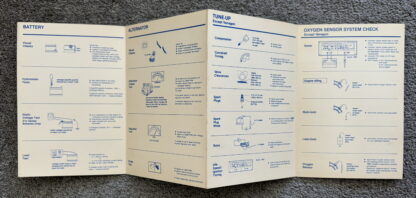 1980 Volkswagen Quick Data, Quick Check Brochures - Image 14