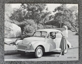 1959 Morris Minor 1000 Brochure