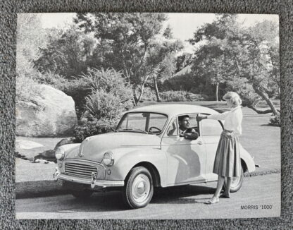 1959 Morris Minor 1000 Brochure