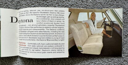 1966 Studebaker Range Brochure Commander, Daytona, Cruiser, Wagonare - Image 11