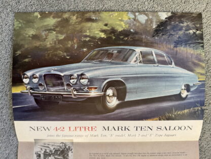 1962 Jaguar Mark Ten 4.2 Litre Brochure - Image 3