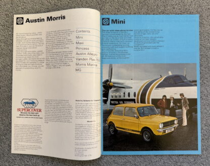 1977 British Leyland - Austin Morris, MG Motor Show Brochure - Image 2