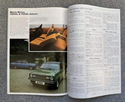 1977 British Leyland - Austin Morris, MG Motor Show Brochure - Image 14