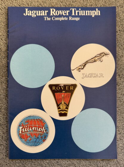 1977 British Leyland Jaguar Rover Triumph Brochure