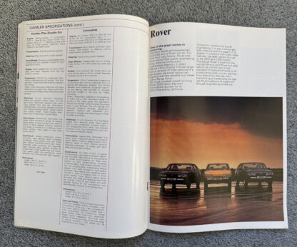 1977 British Leyland Jaguar Rover Triumph Brochure - Image 9