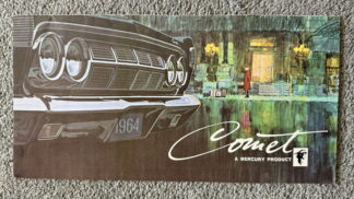 1964 Mercury Comet Range Brochure