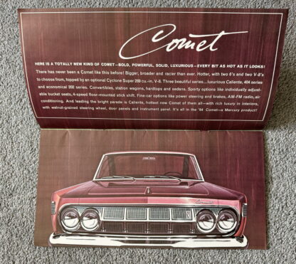 1964 Mercury Comet Range Brochure - Image 2