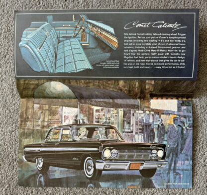 1964 Mercury Comet Range Brochure - Image 4