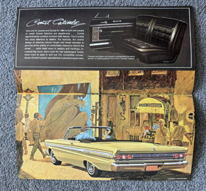 1964 Mercury Comet Range Brochure - Image 6