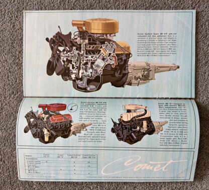 1964 Mercury Comet Range Brochure - Image 10