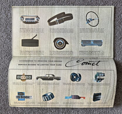 1964 Mercury Comet Range Brochure - Image 11