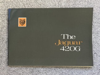 1969 Jaguar 420G Premium Brochure