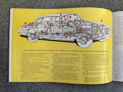 1969 Jaguar 420G Premium Brochure - Image 13