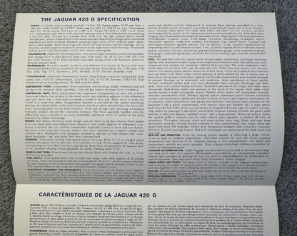 1969 Jaguar 420G Premium Brochure - Image 18