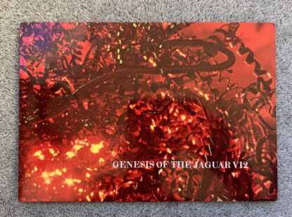 1971 Genesis of the Jaguar V12 Brochure