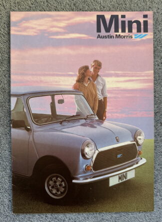 1977 Austin Morris Mini Brochure