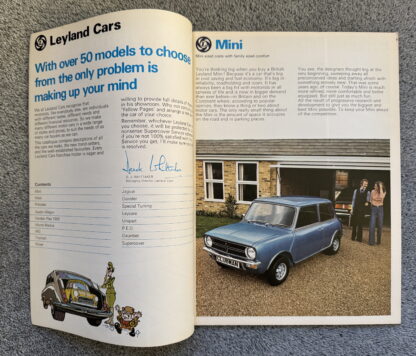 1977 British Leyland - Austin Morris Jaguar Rover Triumph Brochure - Image 2