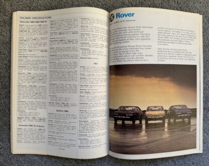 1977 British Leyland - Austin Morris Jaguar Rover Triumph Brochure - Image 18