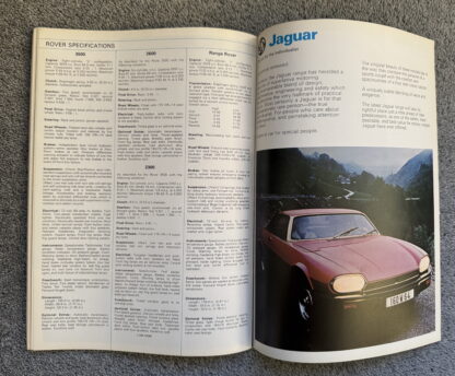 1977 British Leyland - Austin Morris Jaguar Rover Triumph Brochure - Image 20