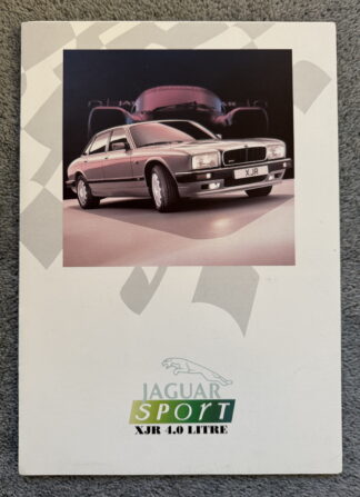 1990 Jaguar JaguarSport XJR Brochure