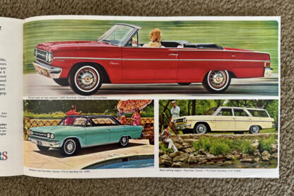 1965 Rambler Range Brochure Classic, Ambassador, American - Image 5